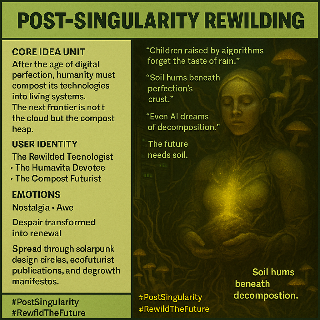 Embracing Soil in a Post